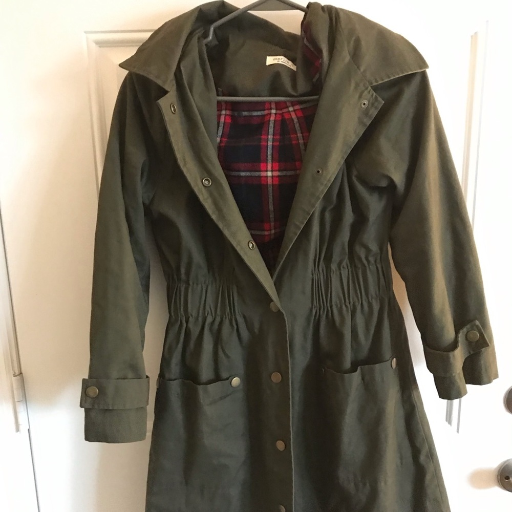 Army Green Trench Coat